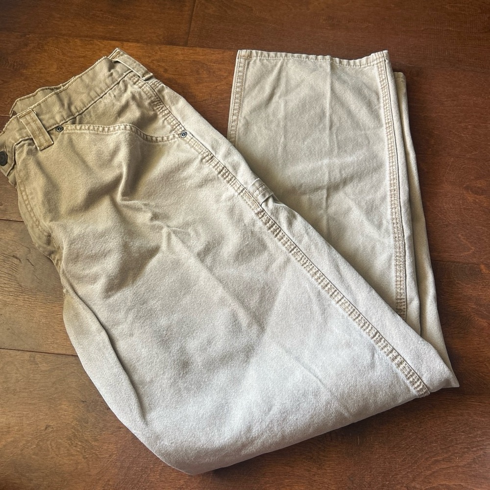 Men's Beige Casual Jeans CE Schmidt size 36x34